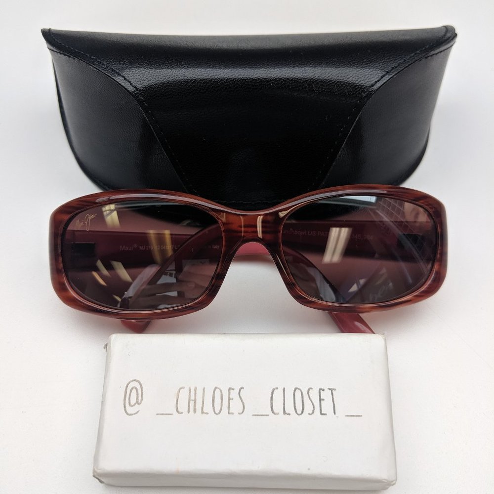 🕶️MJ219-12 Punchbowl Maui Jim Polar. Sun/TX707🕶️